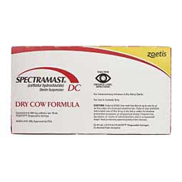 Spectramast DC Dry Cow Formula  Zoetis Animal Health
